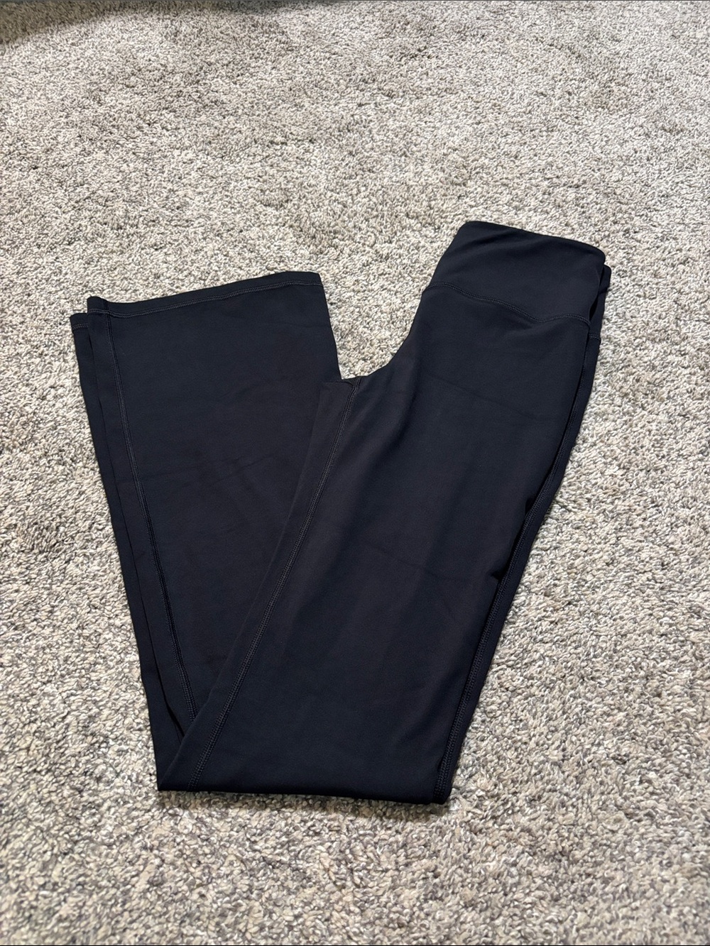 Athleta Black Elation Mini Flare Pants size small tall